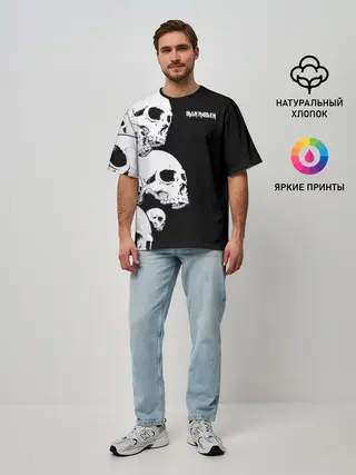 Мужская футболка оверсайз / IRON MAIDEN | АЙРОН МАЙДЕН