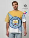 Мужская футболка оверсайз / MANCHESTER CITY / МАНЧЕСТЕР
