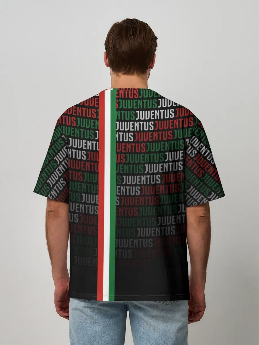 Мужская футболка оверсайз / JUVENTUS