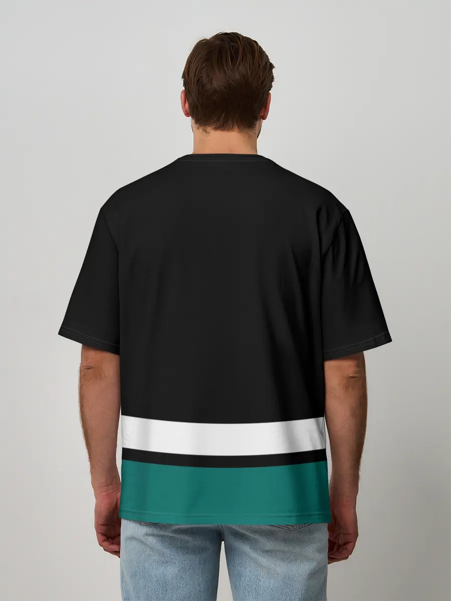 Мужская футболка оверсайз / Анахайм Дакс