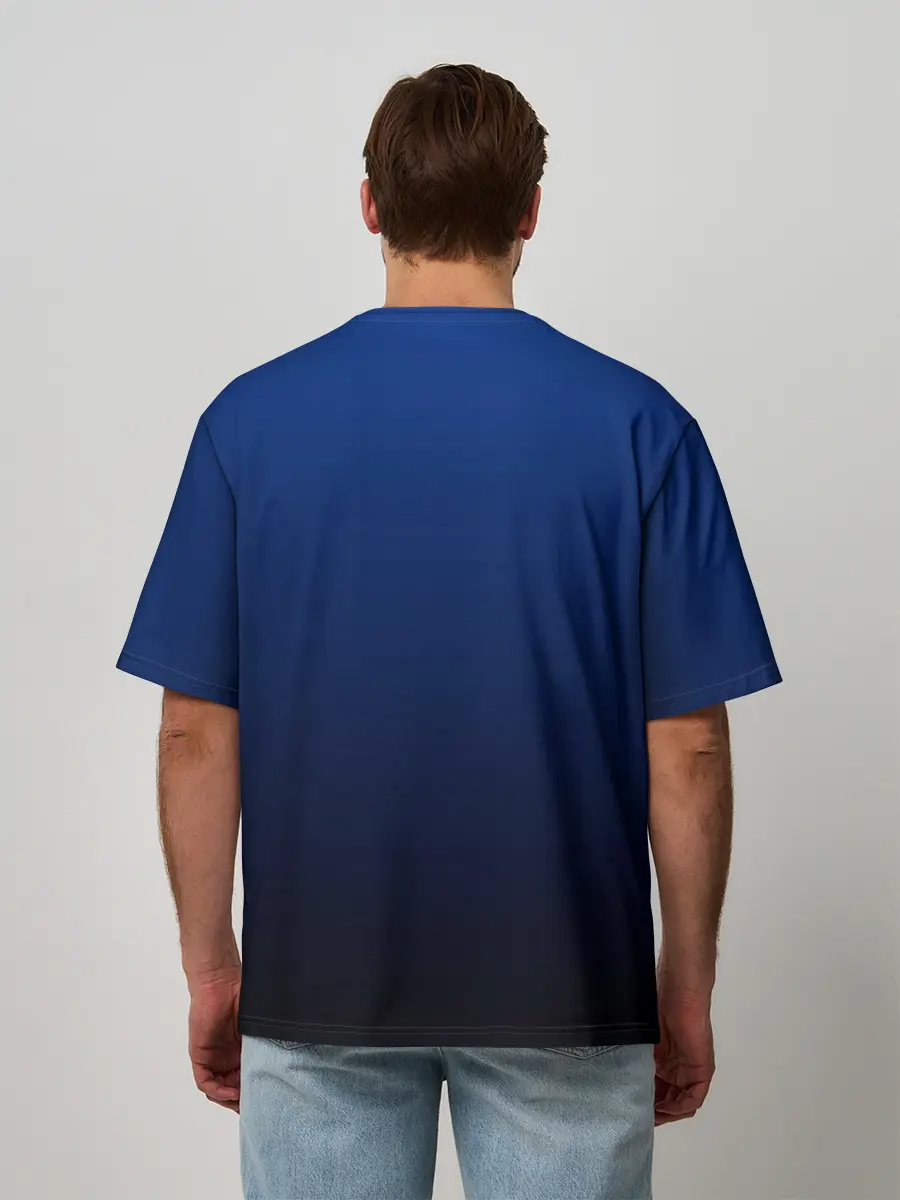 Мужская футболка оверсайз / Сова