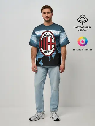 Мужская футболка оверсайз / Milan