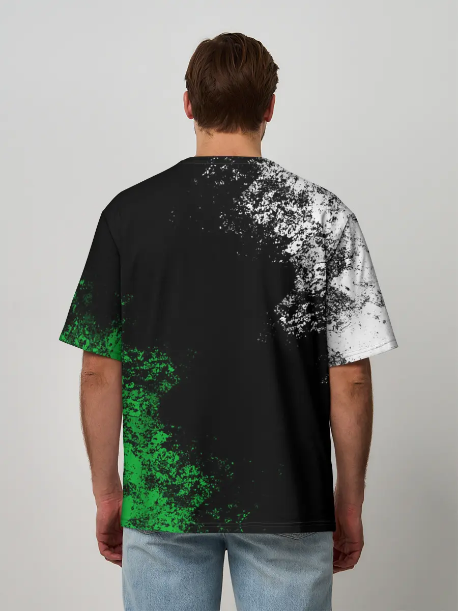 Мужская футболка оверсайз / Luigis Mansion