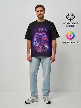 Мужская футболка оверсайз / UNDERTALE