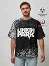 Мужская футболка оверсайз / Linkin Park