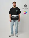 Мужская футболка оверсайз / BMW