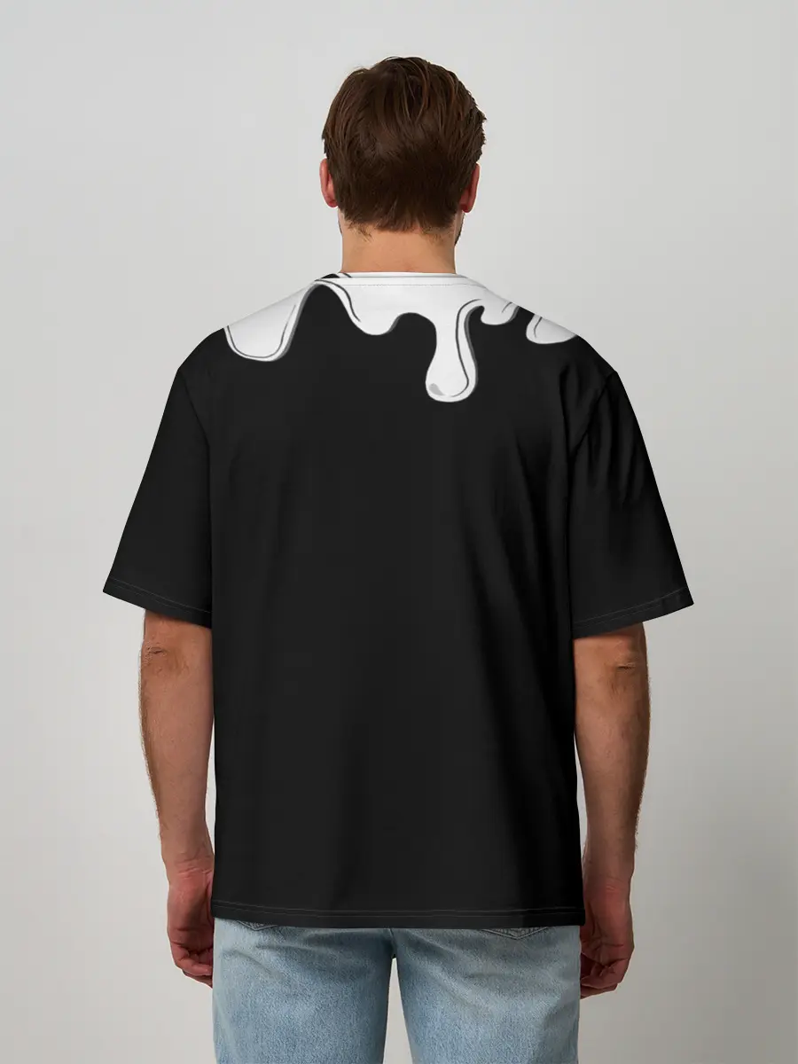 Мужская футболка оверсайз / Ходячие мертвецы