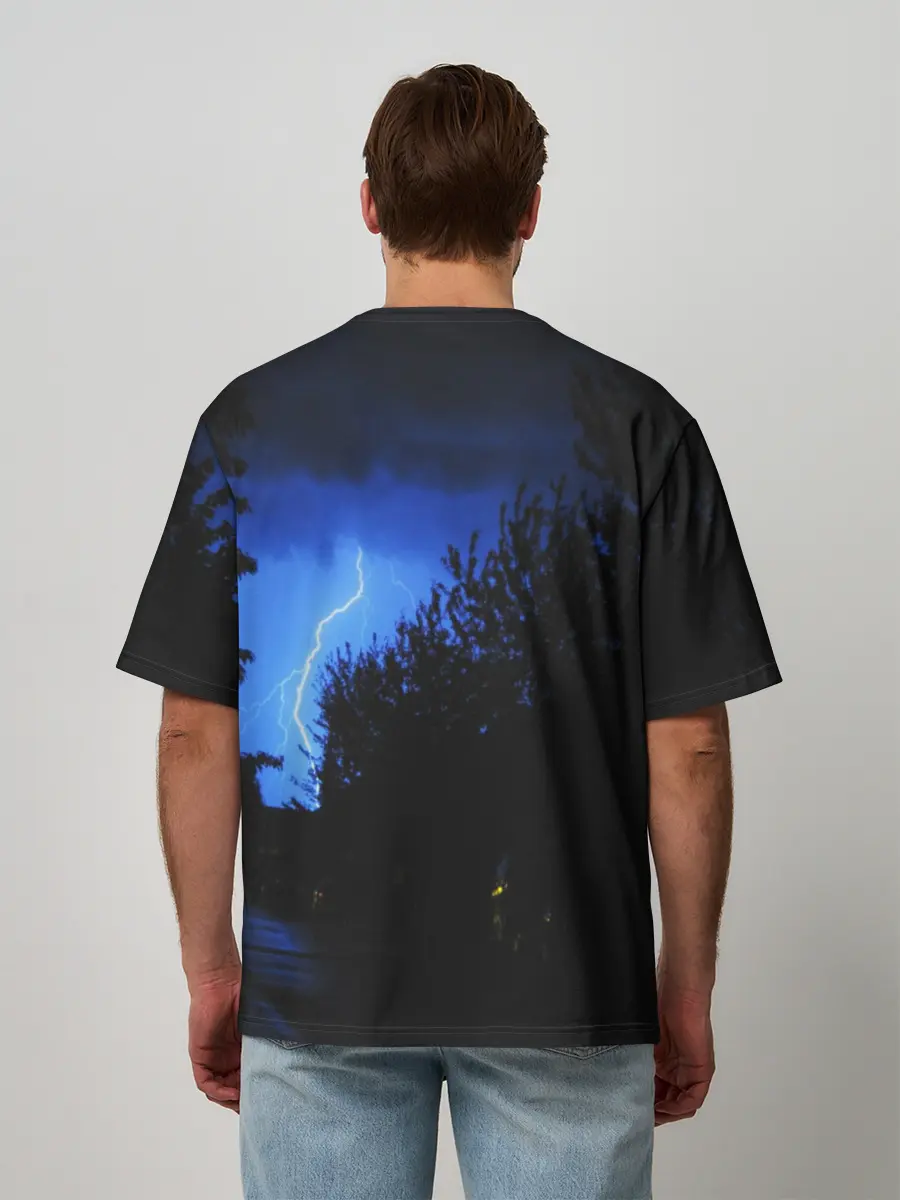 Мужская футболка оверсайз / DEAD BY DAYLIGHT