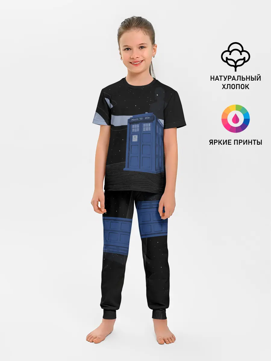 Детская пижама с брюками / ТАРДИС