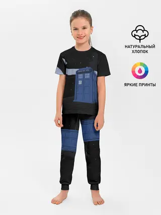 Детская пижама с брюками / ТАРДИС