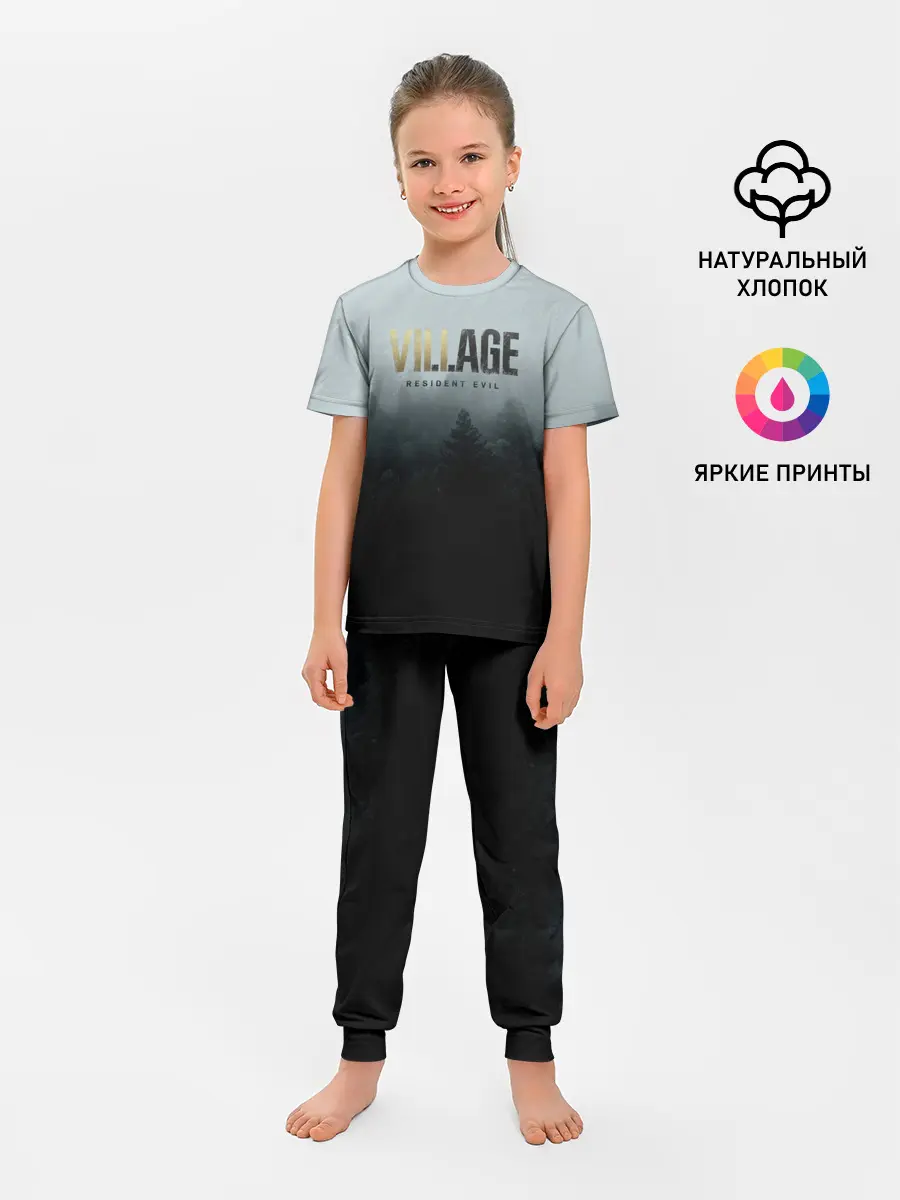 Детская пижама с брюками / Resident Evil Village