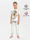 Детская пижама с брюками / Морской конёк