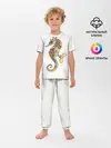 Детская пижама с брюками / Морской конёк