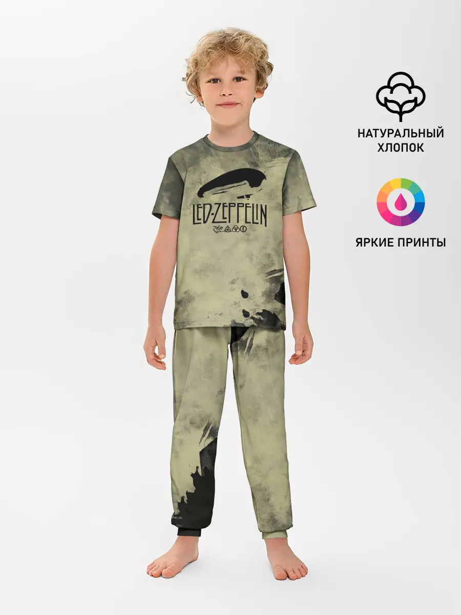 Детская пижама с брюками / Led Zeppelin