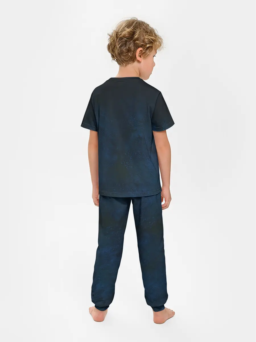 Детская пижама с брюками / Boris Brejcha Blue