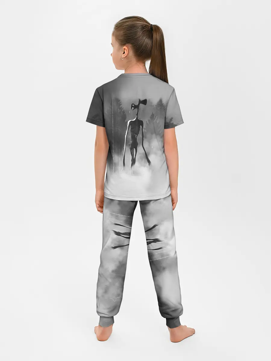 Детская пижама с брюками / Сиреноголовый в Лесу