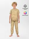 Детская пижама с брюками / БУМАЖНАЯ ТЕКСТУРА