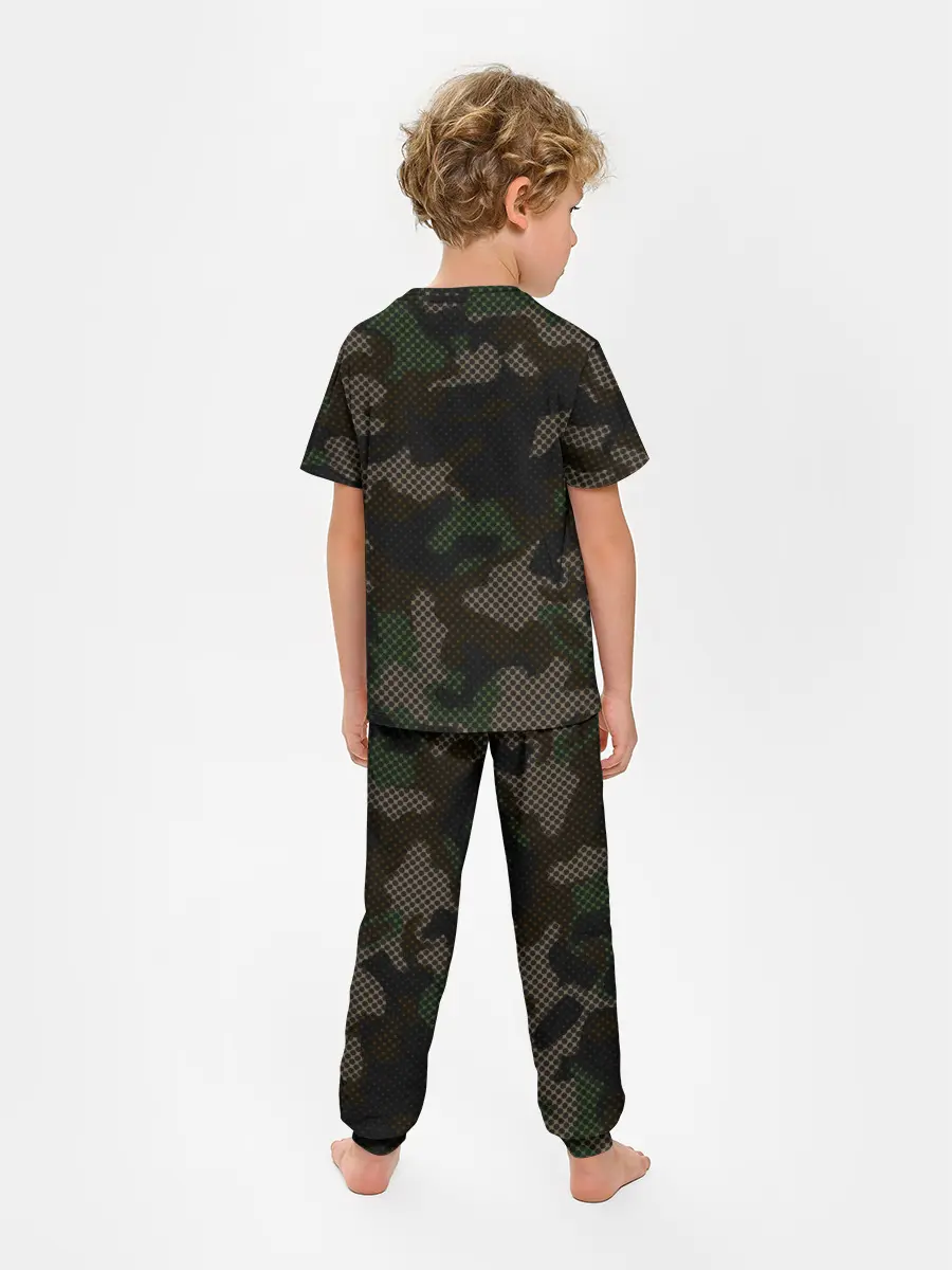 Детская пижама с брюками / КАМУФЛЯЖ