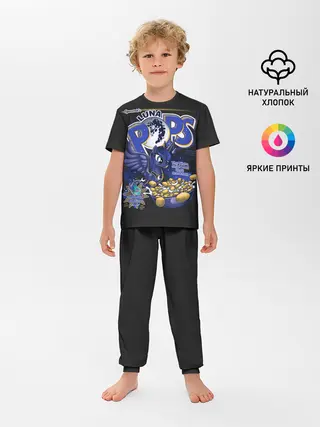 Детская пижама с брюками / Мой маленький пони Luna pops
