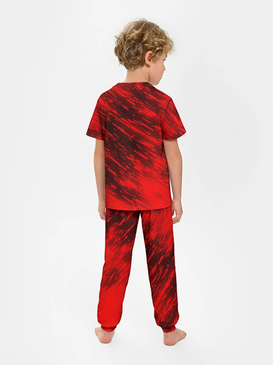 Детская пижама с брюками / RED FIRE STORM