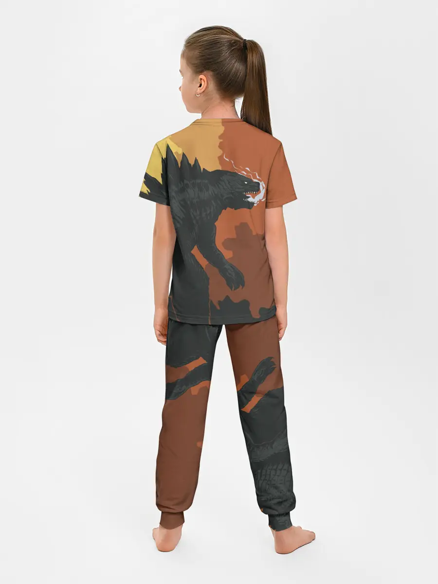 Детская пижама с брюками / GODZILLA | ГОДЗИЛЛА