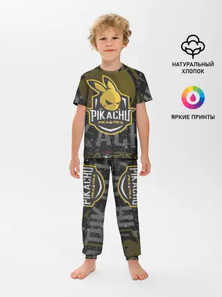 Детская пижама с брюками / Спорт Пикачу