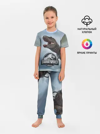 Детская пижама с брюками / Jurassic World | Мир Юрского периода