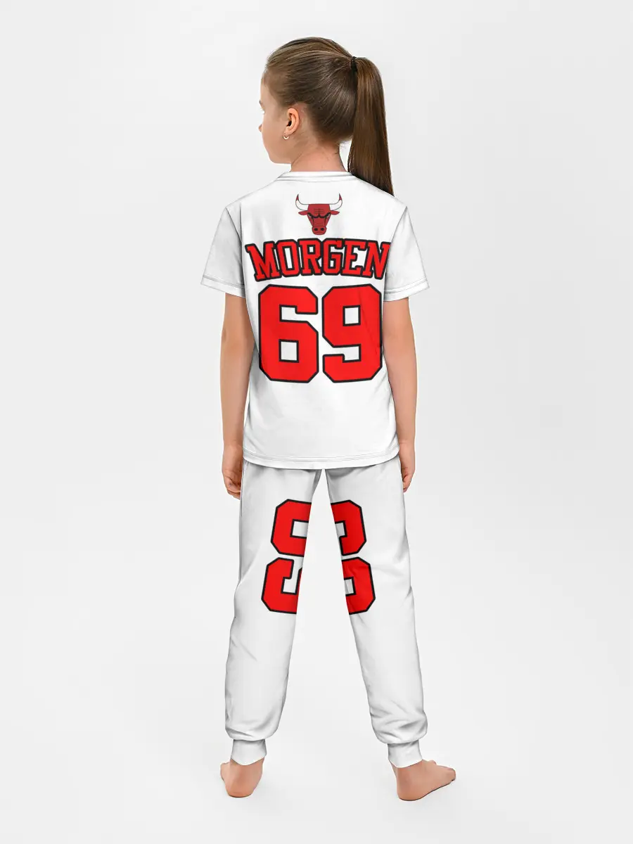 Детская пижама с брюками / Баскетболисты из клипа OLALA