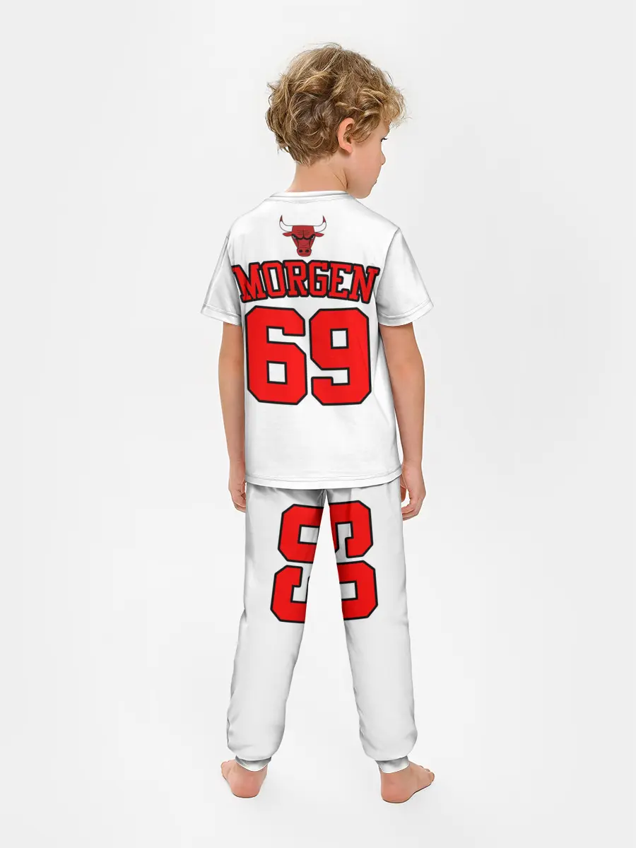 Детская пижама с брюками / Баскетболисты из клипа OLALA