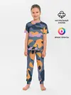 Детская пижама с брюками / Спортивный милитари