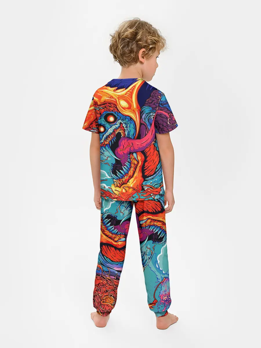 Детская пижама с брюками / Виктор в стиле CS GO