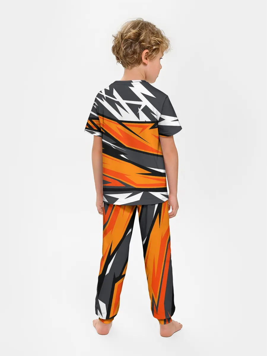 Детская пижама с брюками / corner camouflage