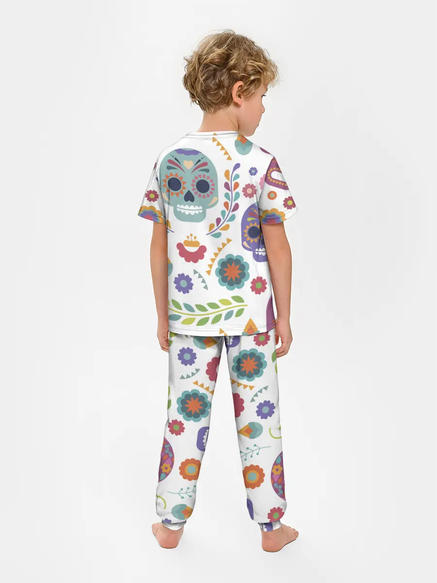Детская пижама с брюками / Мексиканские мотивы