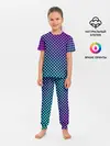 Детская пижама с брюками / Checkerboard gradient