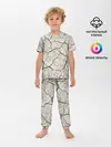 Детская пижама с брюками / Трещины на земле