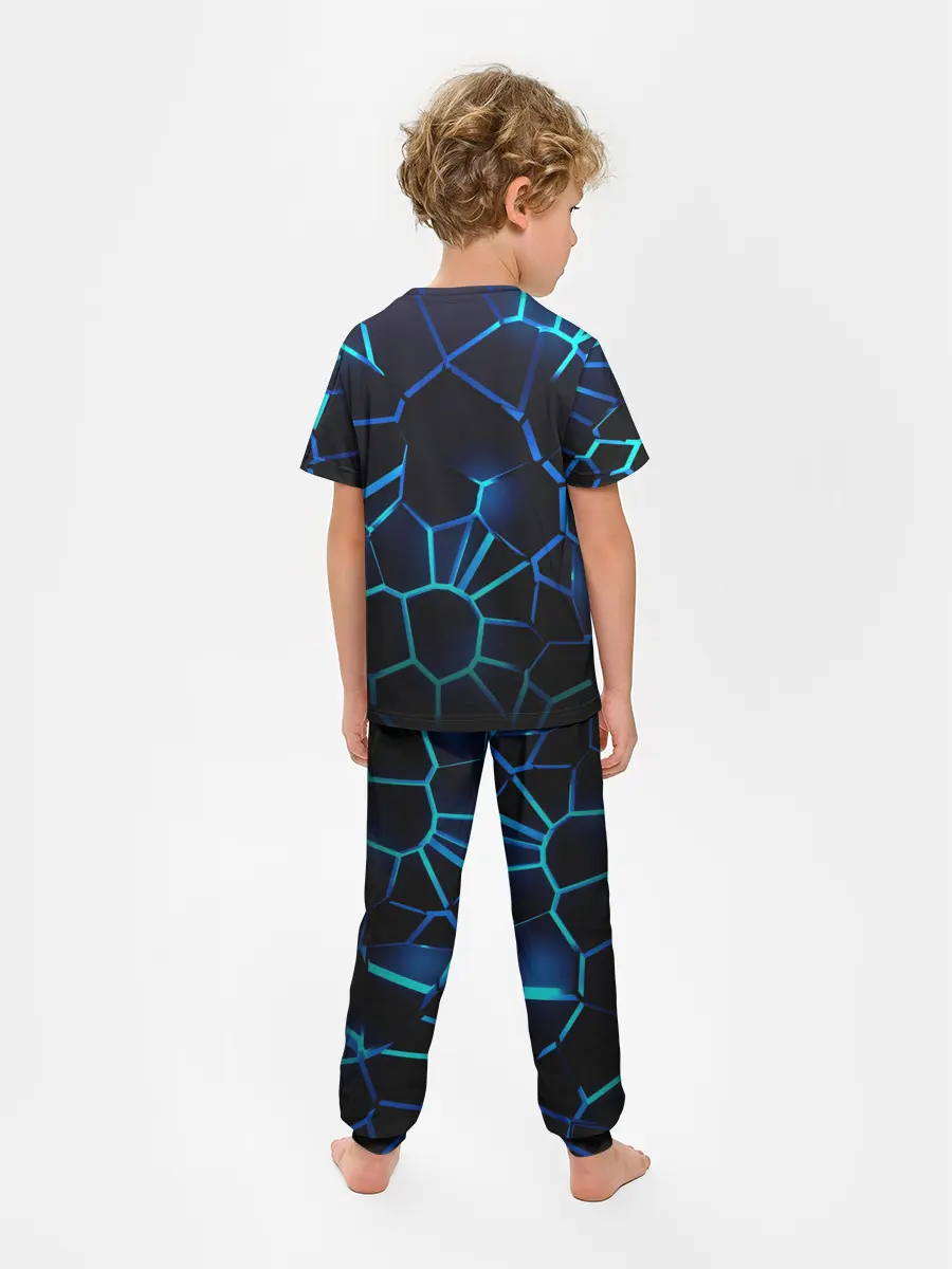 Детская пижама с брюками / Volkswagen слоган Das Auto