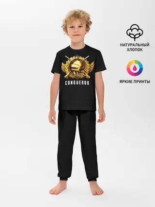 Детская пижама с брюками / Завоеватель PUBG