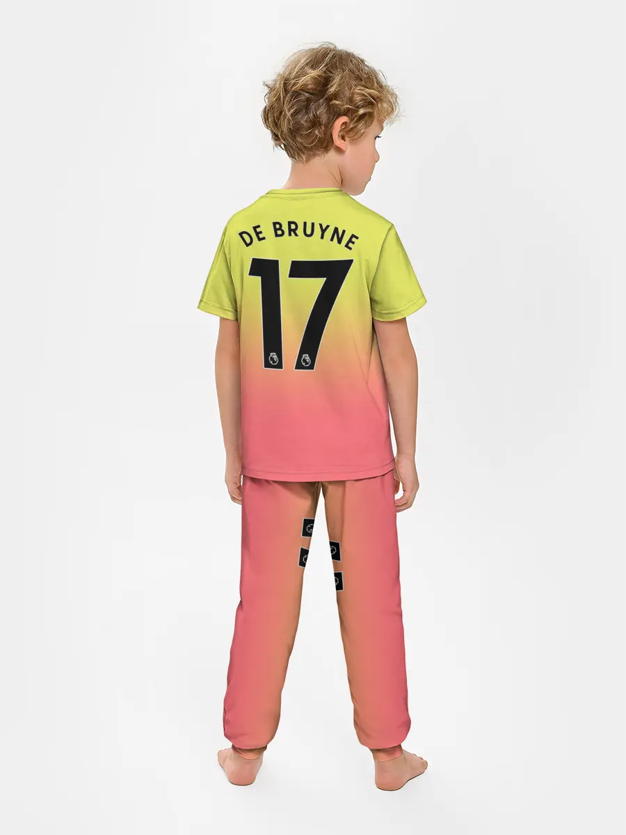 Детская пижама с брюками / De Bruyne third 19-20