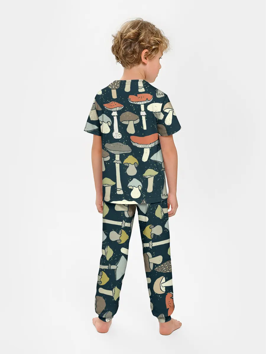 Детская пижама с брюками / Загадочный лес