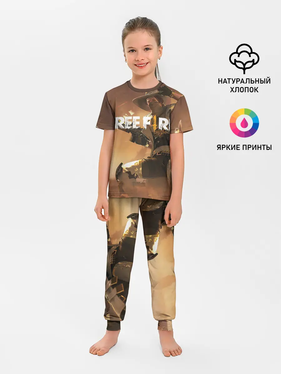 Детская пижама с брюками / FREE FIRE