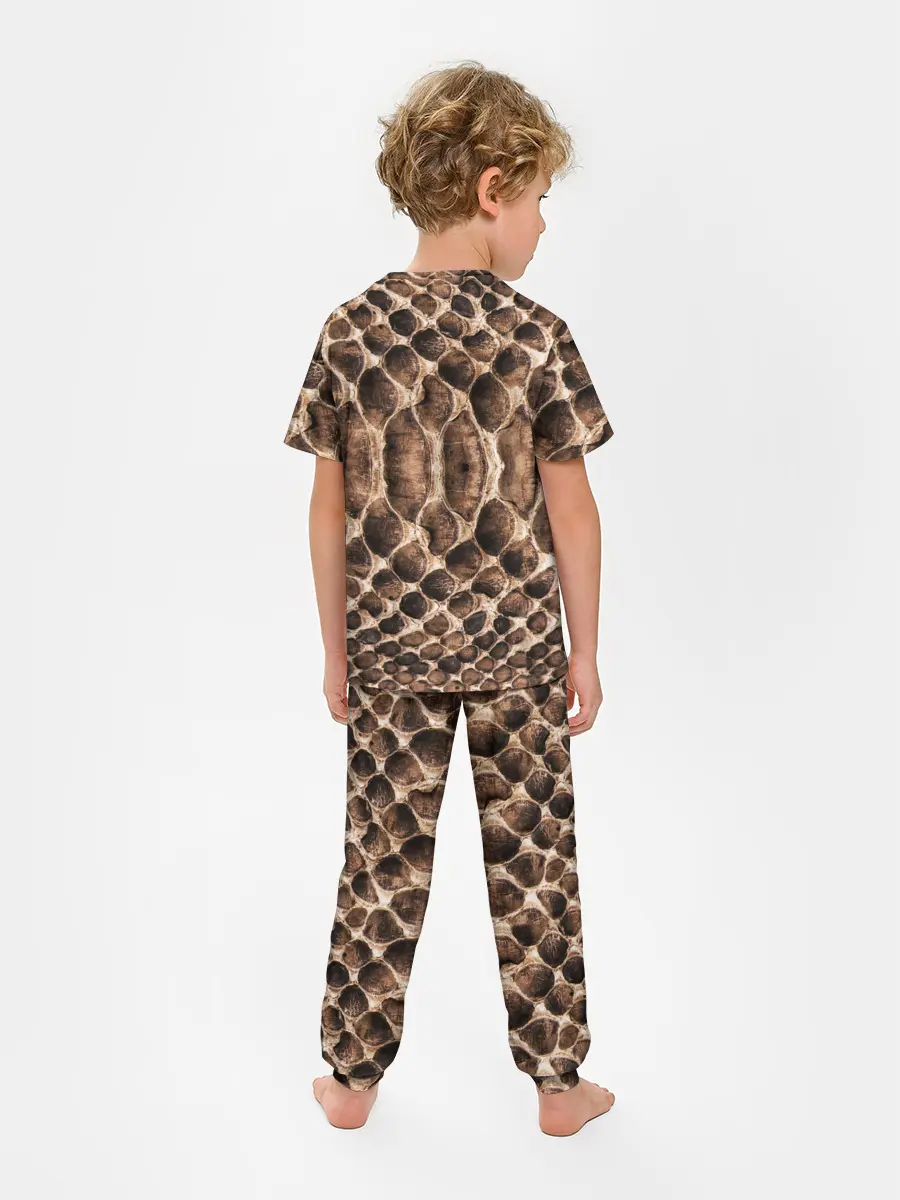 Детская пижама с брюками / Snake Skin