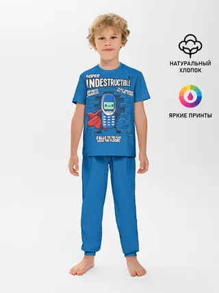 Детская пижама с брюками / 3310: Супер Нерушимый