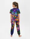 Детская пижама с брюками / ФРАКТАЛЬНЫЙ НЕОН