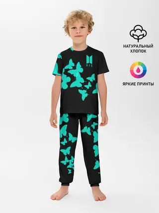 Детская пижама с брюками / BTS