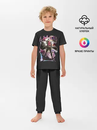 Детская пижама с брюками / Джотаро Куджо. Джо Джо