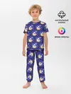Детская пижама с брюками / Sonic pattern