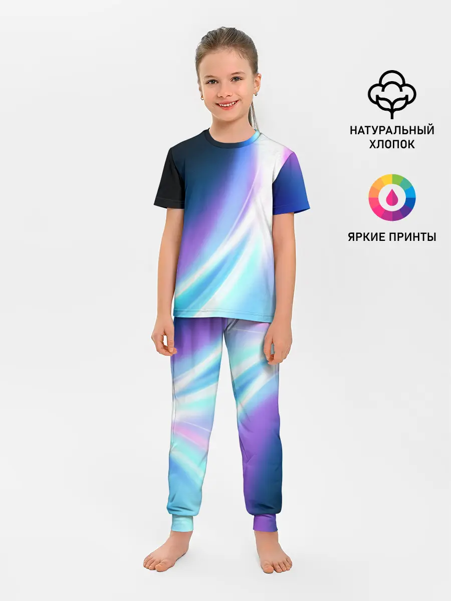 Детская пижама с брюками / Сияние