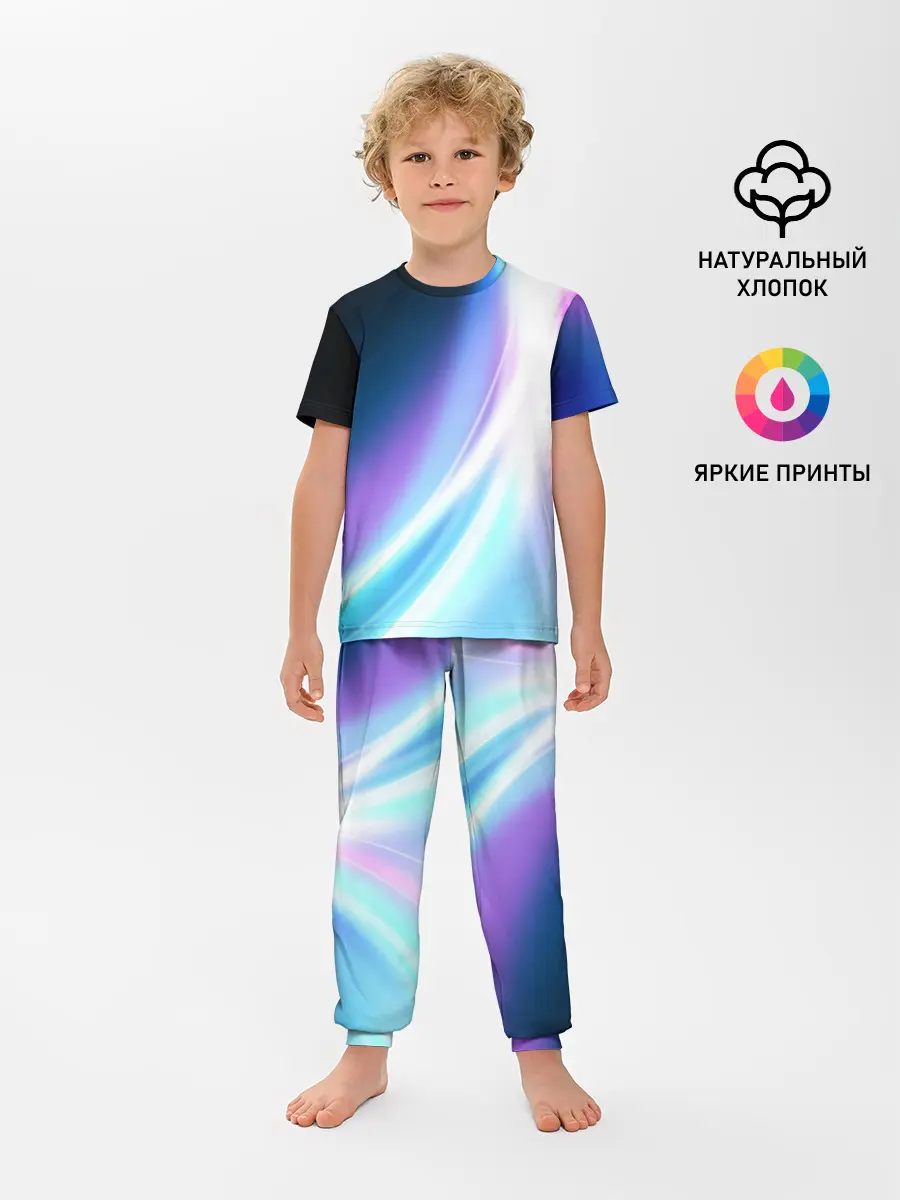 Детская пижама с брюками / Сияние