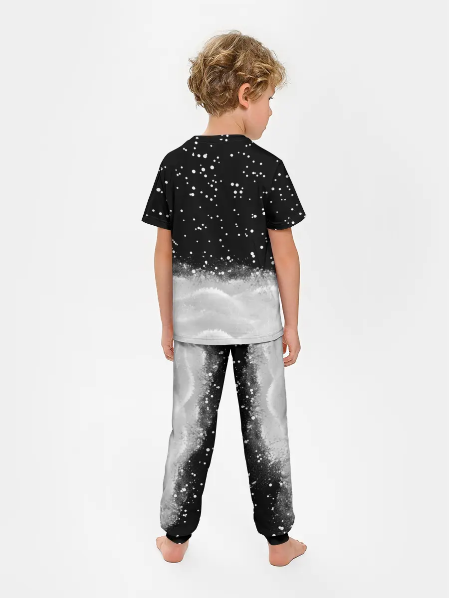 Детская пижама с брюками / Енот