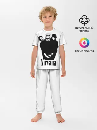 Детская пижама с брюками / Nirvana Группа
